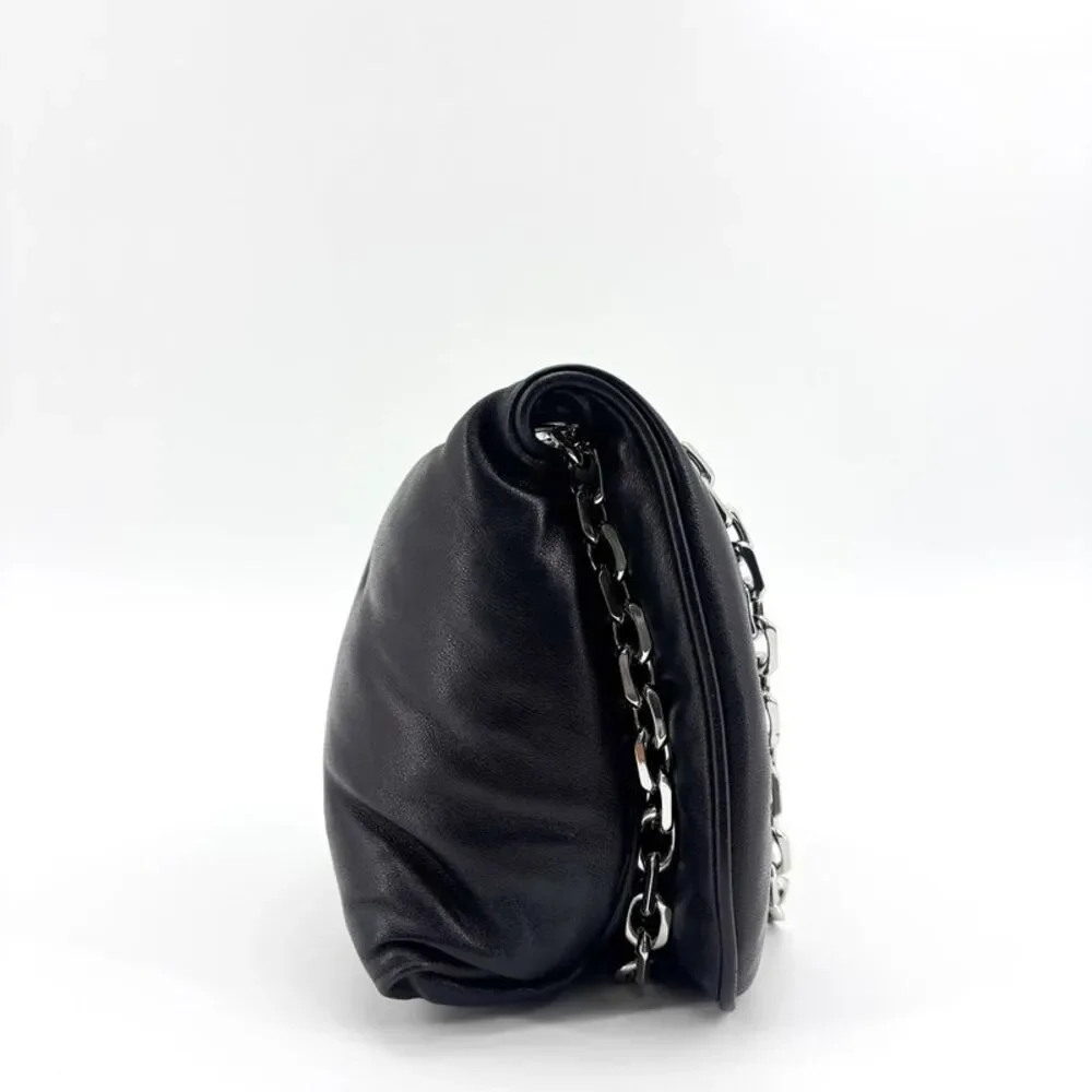Maison Margiela Glam Slam Small Chain Shoulder Bag Black